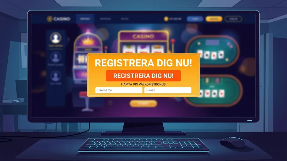 Registrera dig med bonus